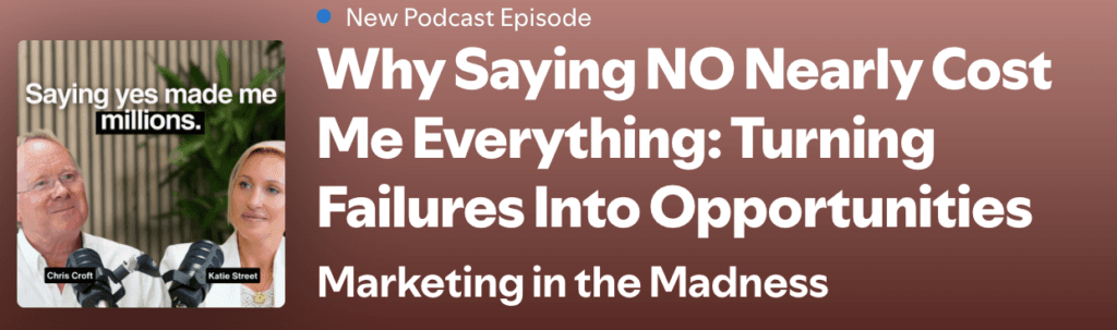 Hear Chris on podcasts 97 Screenshot 2025 09 03 at 17.21.51