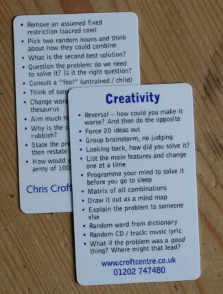 Creativity card