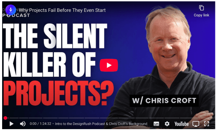 Hear Chris on podcasts 90 designrush