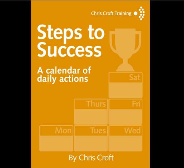 Steps To Success - a calendar of daily actions